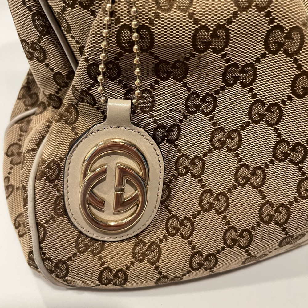 Gucci Monogram Bag Tote Purse